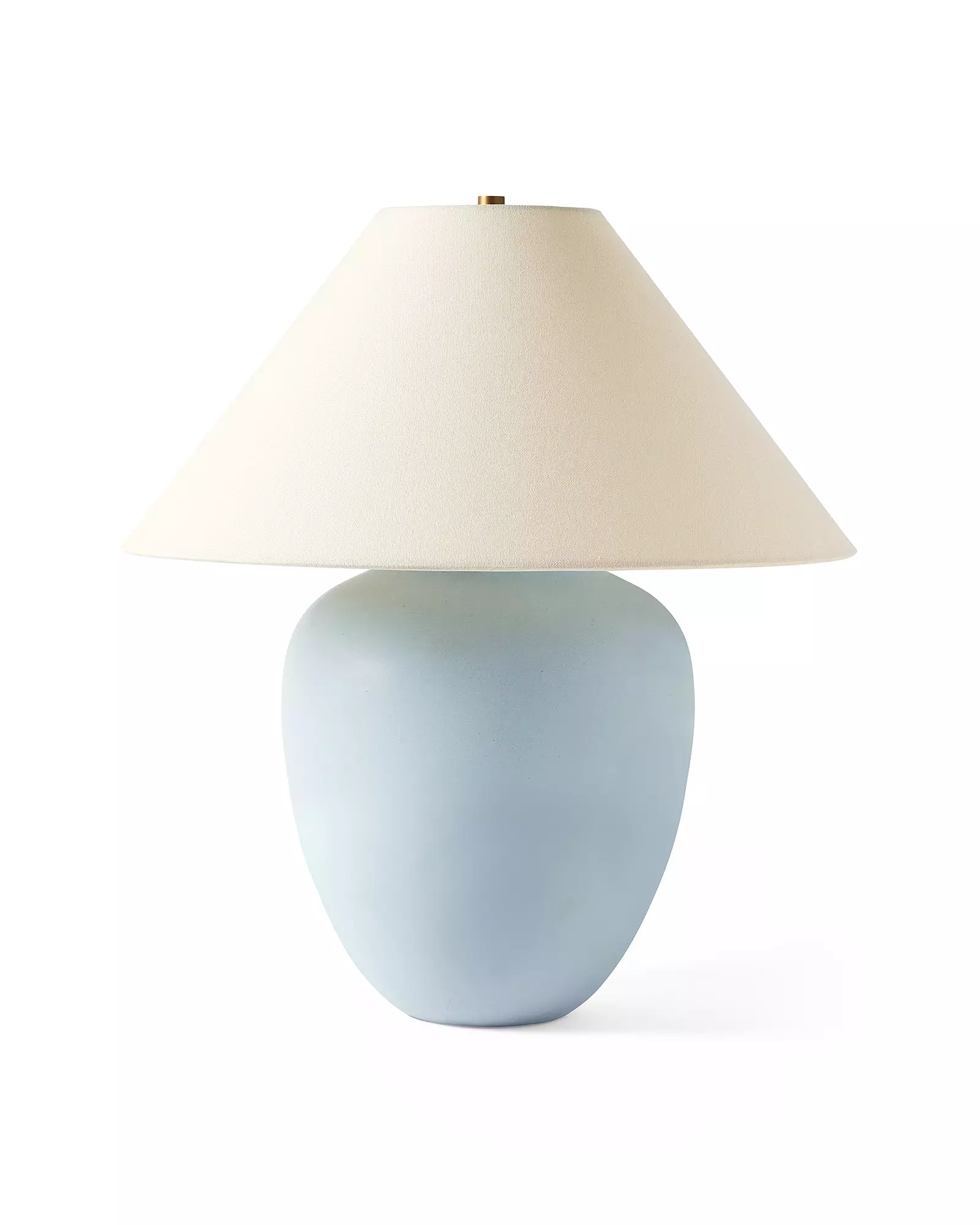 Light blue table lamp traditional coastal home decor